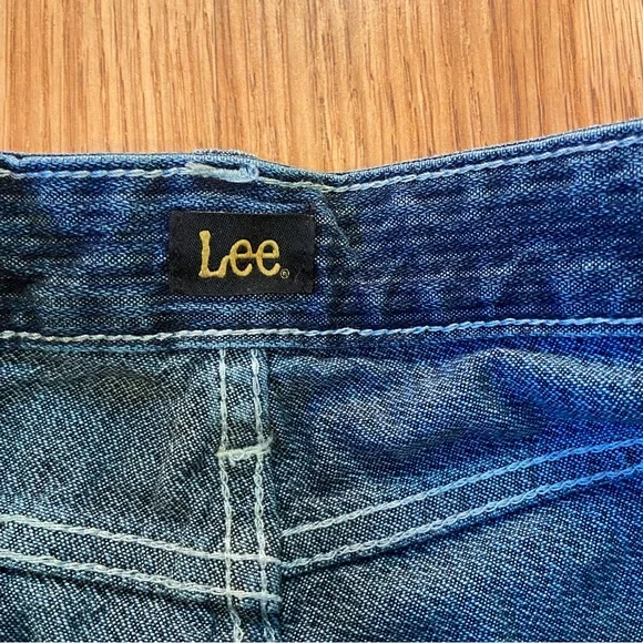 Vintage Style Railroad Lee Wide Leg Jeans - Picture 5 of 8